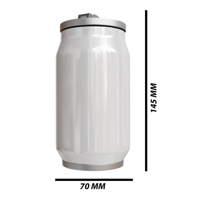 Stainless Steel Can 250ml (With Print)